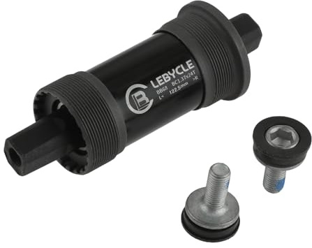 SURIEEN Quadratisches Fahrrad-Tretlager, BSA-Innenlager, 68 mm x 122,5 mm