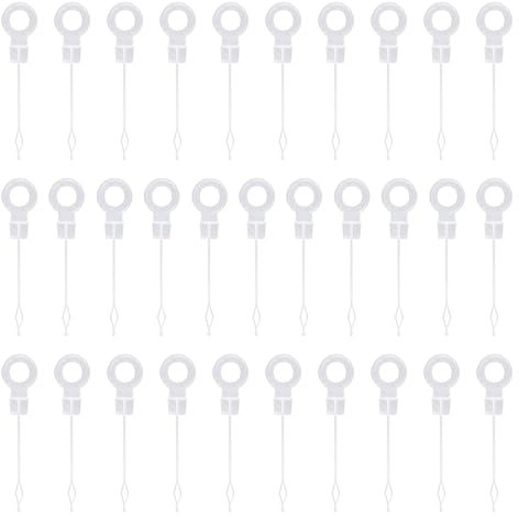 TRKETK 30 Pezzi Stantuffi Universali per Frigorifero Strumento di Sblocco del Frigorifero Stantuffo in Plastica Accessori per lo Scarico Dispositivo di Pulizia Universale per Frigorifero