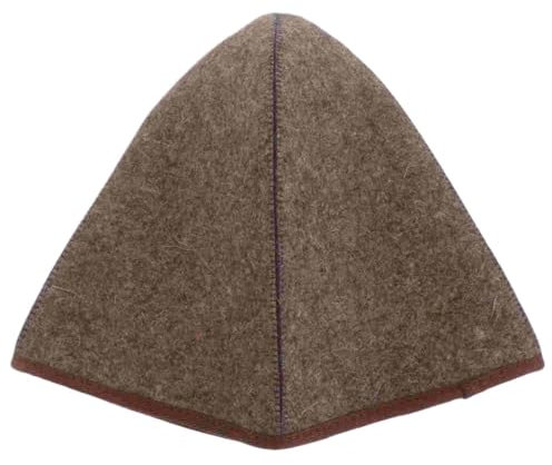 ZNJAMN 2pcs Sauna Hat Bath House Head Protection Felt Sauna Hat Caps Bathroom Comfortable Hair