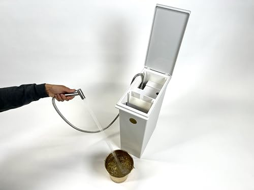 Freestanding Portable Bidet 20L | No Plumbing | Installation Free | Large Capacity 20L Refillable | Self-Contained | Strong Pressure | Douche | Shataf | Lota | Muslim Shower | Bodna [BIDETSY 20L]