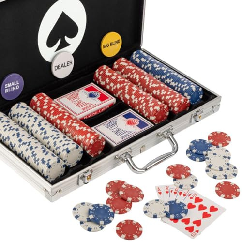 Trademark Poker 11.5g Poker Set, Poker Chip Set