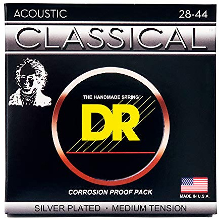 DR RNS+ Nylonsaiten für klassische Gitarre - Medium Tension