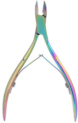 Corta Cutículas de Acero Inoxidable para Uñas y Pies, Herramienta Profesional de Pedicura y Arte de Uñas