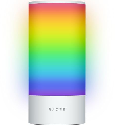 Razer Aether Pro - Lampe Intelligente LED RGB pour Maison Connectée (Éclairage Multizone, Commandes Tactiles, Chroma RGB, Compatible avec Matter et l'Application Maison Intelligente