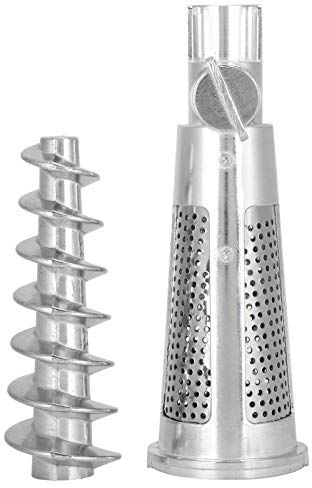 Ersatz Küchenhelfer Mixer Aufsätze Fleischwolf, Fleischwolf Entsafter Aufsatz, Tomaten Entsafter, Schraubenschaft, Filterhülse, Prallblech, Zubehör für Mixer Aufsatz
