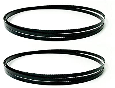 PNAJFUEL Bandsägeblätter, 2 Stück Sk5 Carbon Bandsägeblätter 2240 Mm Bandsägeblätter Holzbearbeitung Für 315/316/317/318/2240X13X0.5Mm 6T