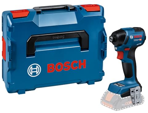 Bosch Professional 18V System Avvitat. massa battente a batt. GDR 18V-220 C (fino a 3.400 giri/min, coppia 220 Nm, mot. brushless, incl. modulo Connectivity, L-BOXX, batt./caricabatteria non incl.)