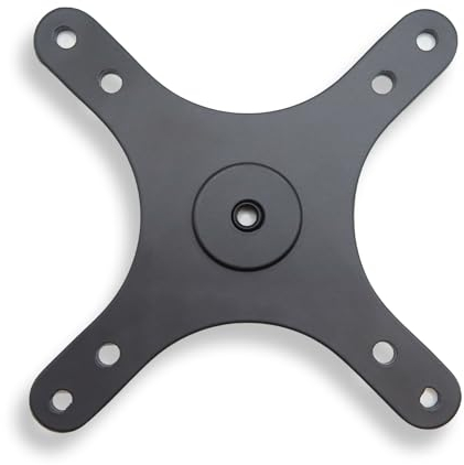 Kado Portable Monitor Stand Adapter Bracket Plate Tripod, Wall Mount Arm Mount 1/4 Screw Hole to 100x100mm 75x75mm Universal, Tripod Camera Stand for Desktop Monitor Portrait/Landscape Mode