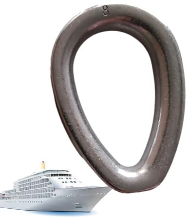 Frfik Edelstahl-Bootsbeschläge, Seil- und Kabelkauschen | Drahtseilkausche und Klemmensatz,Edelstahl-Drahtseilkausche und -klemme in verschiedenen Spezifikationen für Schiffszubehör