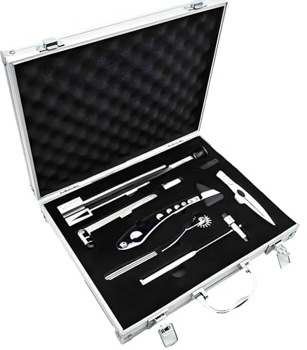 Kit per esami neurologici, set diagnostico da 7 pezzi per test sensoriali e riflessi, essenziale per valutazioni cliniche e educazione medica
