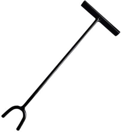 LeeQinersw Wasserventilschlüssel Als Multifunktionsschlüssel Und Absperrschieber Schlüssel U Förmiger Gabelschlüssel Aus Strapazierfähigem Metall für Den Langze, 30cm