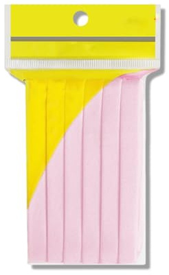 YIXANNX 12 Stück Make up Entfernungspads, kosmetischer Entfernungsschwamm, Gesichtswaschschwamm, Körperpflege, wasserabsorbierender Reinigungsschwamm, Rot, 1Stk