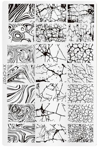 Artistic Nails Plaque de stamping pour manucure Accessoires pour la maison et le salon