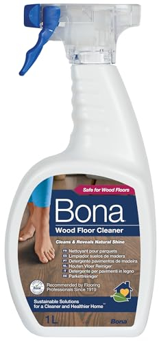 Bona detergente parquet legno 1 L, pulizia per parquet legno, detersivo, trattamento, manutenzione