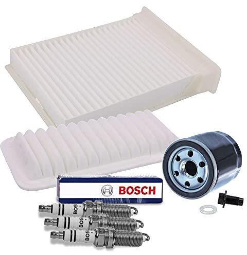 BESTPRICE ATP Inspektionspaket Filterset mit 1x Luftfilter, 1x Innenraumfilter,