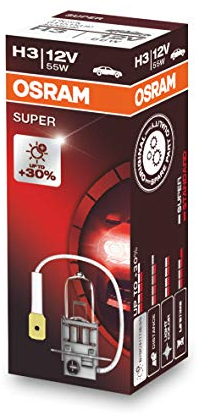 OSRAM H3 Glühlampe Fernscheinwerfer 55W Fernlicht Halogen Birne 64151SUP