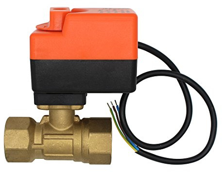 Motorizada o Manual - Válvula motorizada 2 vias 220V - valvula esfera bola electrico DN20 DN25 DN32 DN40 DN50
