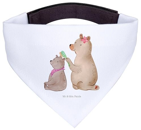 Mr. & Mrs. Panda Hundehalstuch L Bär Kind - Geschenk, Muttertag, Familie, Halstuch Für Hunde, Hundebandana, Mutter, Hundetuch, Hund, Bandana, Tochter, Vorbild