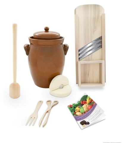 K & K Ensemble de pots de jardinage [Forme 2] avec accessoires complets en différentes tailles 7 l
