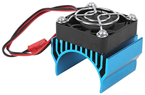 Radiatore del dissipatore di calore, 36 mm di diametro 540/3650/3660/3670 Dissipatore di calore del motore con ventola per dissipatore di calore del motore dell'auto RC 1/10(blu)