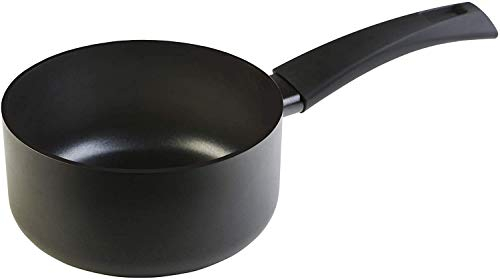 WECOOK! Ecogreen Casserole à Lait, Induction 18 cm, Antiadhésive XYLAN Plus Écologique sans PFOA, Aluminium Pressé, Épaisseur 3 mm, Vitrocéramique, Gaz, Lave-vaisselle
