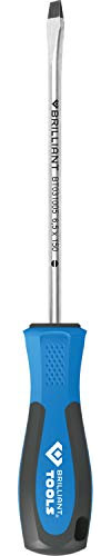 BRILLIANT TOOLS BT031005 Tournevis plat, 6,5 x 150 mm [Powered by KS TOOLS]