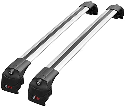 apline Kompatibel mit Mercedes GLC Klasse 2 (X254) 2023-2025 ACE-2 Relingträger Dachträger Auto Gepäckträger Grau Aluminium 2 Stangen