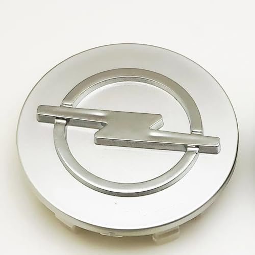 BayDe 4 pcs Acrílico/ABS AntióXido Rueda Llantas-Tapas,para 58mm Opel Astra h g j k f Zafira a b Corsa Mokkav Insignia Vectra Rueda Centro Centrales Tapas Prueba Polvo Impermeable Tapacubos
