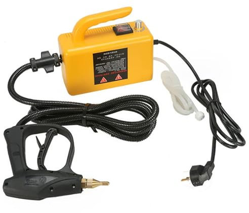 YZRDCXM Sistema de Limpieza con Limpiador a Vapor de Alta presión, máquina de Limpieza portátil de Alta Temperatura de 2600 W, Limpiador a Vapor doméstico Industrial Comercial, sin Tanque y