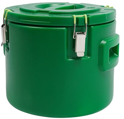 panfudongk termobehållare matbehållare termos gastro-behållare vattenbehållare matlåda isoleringsbehållare 15 liter isolering för varmt och kallt perfekt för fest camping utomhus