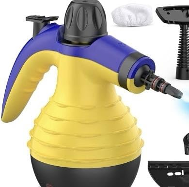 Hand Held Steam Cleaner, Portable Steam Cleaners, Steam Cleaner Handheld, Comes with 12-Piece Accessories for Multi-Surface Stain Removal, Perfect for Stain Removal, Car, Sofa, Floor, Bathroom, Window