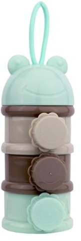 Mjölkpulverportioner - 7,2 Babyformelbehållare | 3 Lager Reselåda - PP-material 180 G Total Kapacitet Sidoöppning Pålitlig Förseglad Design För Föräldrar På Språng.