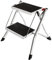 Home Vida 2 Step Stool Folding Kitchen Ladder Compact Anti Slip Mat Tread Heavy Duty