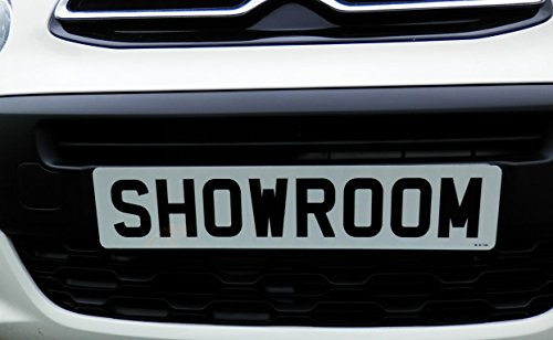 BITS4REASONS - SHOWROOM SHOW DISPLAY NUMBER PLATE SUCTION CUPS LOW PROFILE 35MM BOTH SIDES NO GLUE NO TAPES