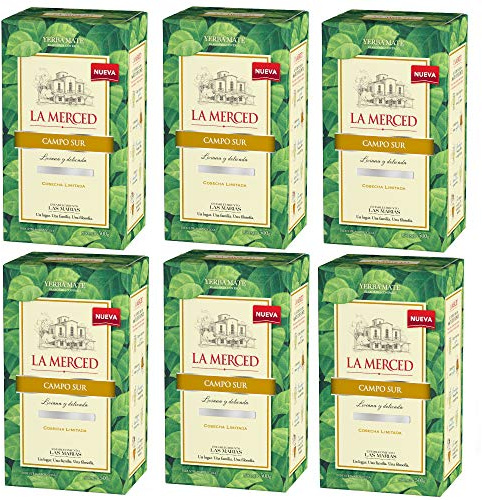 Yerba Mate La Merced Campo Sur x6
