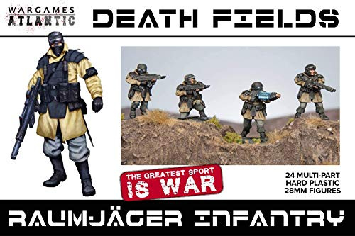 Wargames Atlantic – Dödsfält: Raumjäger infanteri (24 multidelar hårdplast 28 mm figurer)
