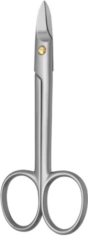 Forbici per unghie dei piedi – lama dritta, manico extra lungo per meno sforzo e maggiore leva – levigato a mano in acciaio inox lucido