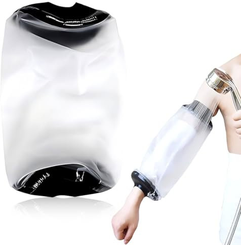 1 Stück Gipsschutz Wasserdicht Arm für Erwachsene,Wiederverwendbar Gips Duschschutz Arm Halten Sie Wunden und Verbände Während des Badens Trocken,duschschutz bein,erkältungsbad