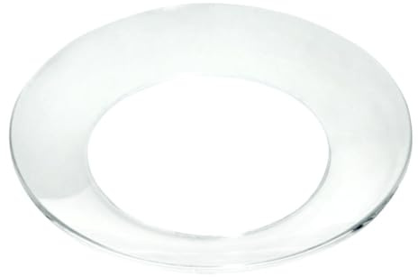 Glas-Kerzenmanschette (Tropfenfänger) für Kerzen bis Ø 40 mm (Stabkerzen und Stumpenkerzen)