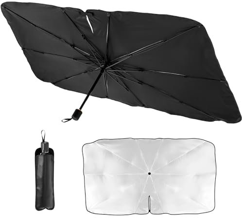 Ruibinlee Pare-Soleil pour Pare-Brise de Voiture, Protection Thermique, Parasol pour Voiture, adapté à la Plupart des modèles