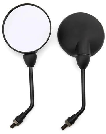 Specchietto Retrovisore Universale Per Moto Per Estremità Manubrio Per Kawasaki KE100 1976-1991 KL250 1978-1982 KZ750 1976-1983