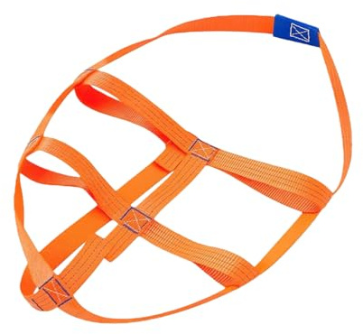 Imbracatura per secchio a tamburo | fasce di sollevamento con capacità di carico di 90 kg - cinghie per movimentazione da 19 litri | per costruzione magazzino campeggio trasporto garage officina