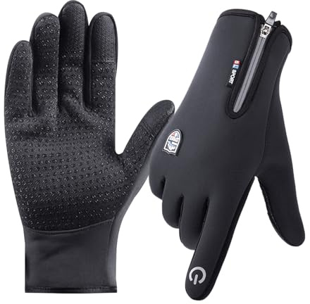 Guantes de motocicleta, impermeables, cálidos, antideslizantes, para invierno, para ciclismo, motocicleta, para mujeres, adultos, adolescentes, ciclistas, niños, urbanos, carretera, montaña, carril