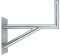 Premium X 60cm Wandhalter mit Stützelement Stahl verzinkt Ø 48mm Winkel Wand-Halterung für Satelliten-Schüssel SAT-Antenne