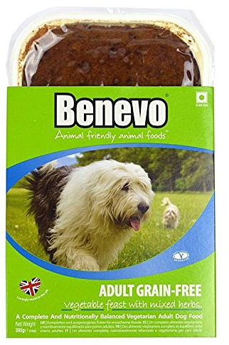 Benevo veganes Hundefutter nass (10 x 395g), Hypoallergen, weizenfrei, GVO-frei, Nassfutter für alle Rassen mit essentiellen Fettsäuren, Taurin, L-Carnitin, von PETA und Vegan Society UK genehmigt