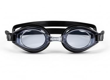 SPORTS WORLD VISION Gafas de natación ópticas | Unisex impermeables Gafas de buceo para Niños dioptrías positivas y negativas | Protección UV antivaho, visión nítida y gran angular | Ajuste cómodo
