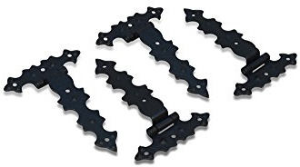 20 x Scharniere Alte antike Beschläge im restaurierungsshop Möbelbänder