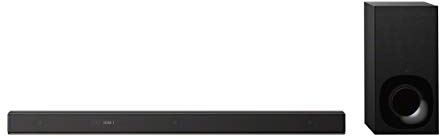 Sony HT-ZF9 Soundbar Dolby Atmos 3.1 Canali con Subwoofer Wireless, Upscaling a 7.1.2 Canali, Hi-Res Audio, Chromecast Built-in, Multi-room, USB, Bluetooth, Wi-Fi, Nero