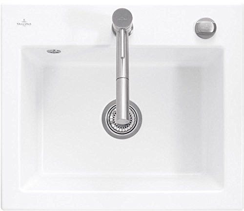 Villeroy & Boch Subway 60 S 1.0 Bowl White Ceramic Kitchen Sink - NO Waste