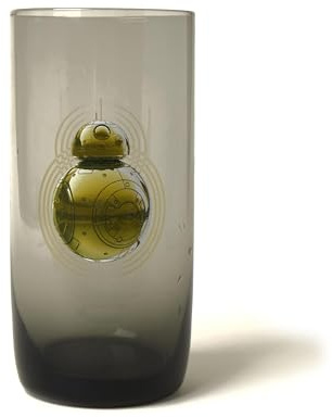 Star Wars: The Force Awakens 20oz Black Glass Tumbler - BB-8